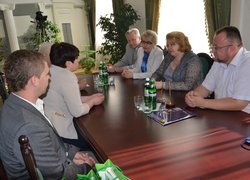 Meeting with delegation of State Higher Vocational School in Sanok, Poland